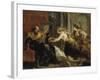 Tereus Confronted with the Head of His Son Itys, 1636-1638-Peter Paul Rubens-Framed Giclee Print