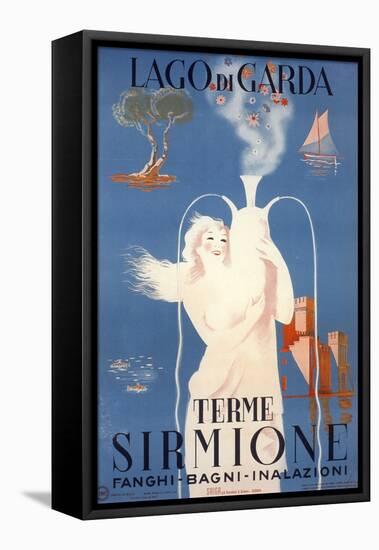 Terme Sirmione-null-Framed Stretched Canvas