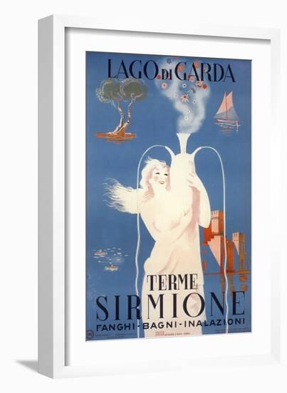 Terme Sirmione-null-Framed Giclee Print