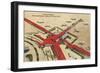 Terminal Building, Cleveland Airport-null-Framed Art Print