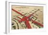 Terminal Building, Cleveland Airport-null-Framed Art Print