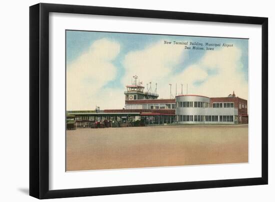 Terminal, Des Moines Airport, Iowa-null-Framed Art Print