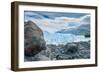 Terminal Face of the Perito Moreno Glacier, Patagonia, Argentina-James White-Framed Photographic Print