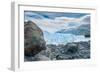 Terminal Face of the Perito Moreno Glacier, Patagonia, Argentina-James White-Framed Photographic Print