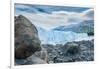 Terminal Face of the Perito Moreno Glacier, Patagonia, Argentina-James White-Framed Photographic Print