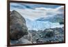 Terminal Face of the Perito Moreno Glacier, Patagonia, Argentina-James White-Framed Photographic Print