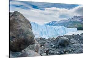 Terminal Face of the Perito Moreno Glacier, Patagonia, Argentina-James White-Stretched Canvas