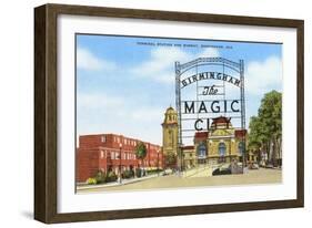 Terminal Station, Birmingham, Alabama-null-Framed Art Print