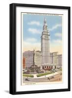 Terminal Tower, Cleveland, Ohio-null-Framed Art Print