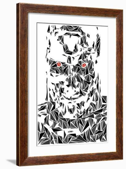 Terminator Robot-Cristian Mielu-Framed Art Print