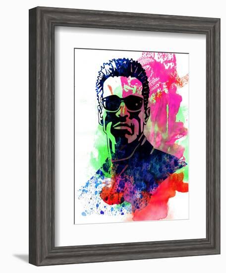 Terminator-Olivia Morgan-Framed Art Print