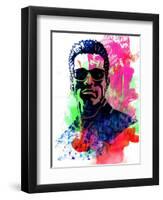 Terminator-Olivia Morgan-Framed Art Print