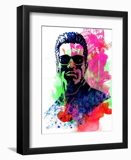 Terminator-Olivia Morgan-Framed Art Print