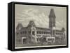 Terminus of the Madras Railway-null-Framed Stretched Canvas