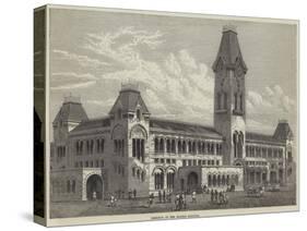 Terminus of the Madras Railway-null-Stretched Canvas