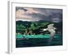 Terns In Flight-Stan Galli-Framed Giclee Print