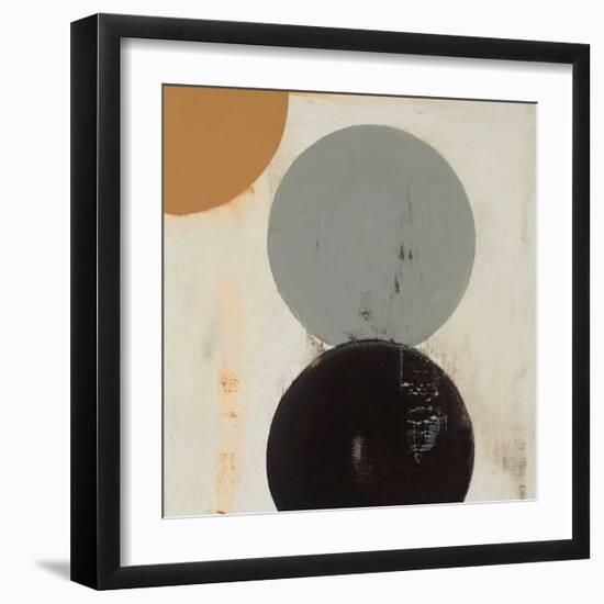 Terra Circles II-David Skinner-Framed Giclee Print