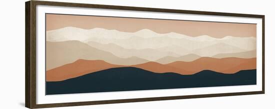 Terra Cotta Sky Mountains-Ryan Fowler-Framed Premium Giclee Print
