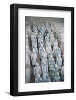 Terra Cotta Soldiers in Qin Shi Huangdi Tomb-null-Framed Photographic Print