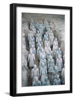 Terra Cotta Soldiers in Qin Shi Huangdi Tomb-null-Framed Photographic Print