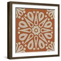 Terra Cotta Tile I-Kathrine Lovell-Framed Art Print