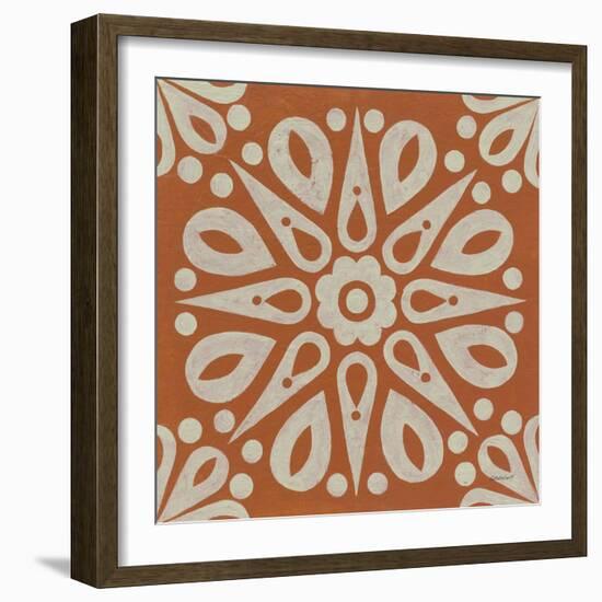 Terra Cotta Tile I-Kathrine Lovell-Framed Art Print