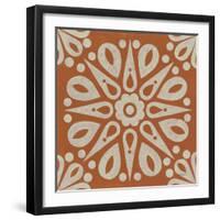 Terra Cotta Tile I-Kathrine Lovell-Framed Art Print