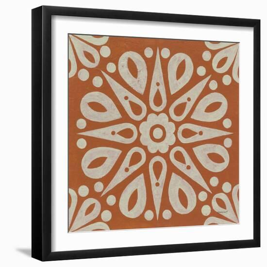 Terra Cotta Tile I-Kathrine Lovell-Framed Art Print