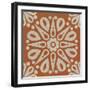 Terra Cotta Tile I-Kathrine Lovell-Framed Art Print