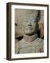 Terra Cotta Warriors and Horses Dig, Xi'an, Shaanxi Province, China-Pete Oxford-Framed Photographic Print