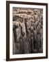 Terra Cotta Warriors at Emperor Qin Shihuangdi's Tomb, China-Keren Su-Framed Photographic Print