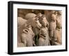 Terra Cotta Warriors at Emperor Qin Shihuangdi's Tomb, China-Keren Su-Framed Photographic Print