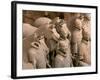 Terra Cotta Warriors at Emperor Qin Shihuangdi's Tomb, China-Keren Su-Framed Photographic Print