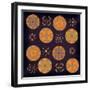 Terra Golden Pattern-Art Licensing Studio-Framed Giclee Print