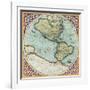 Terra Major I-Gerardus Mercator-Framed Art Print
