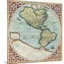 Terra Major I-Gerardus Mercator-Mounted Art Print