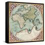 Terra Major II-Gerardus Mercator-Framed Stretched Canvas