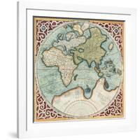 Terra Major II-Gerardus Mercator-Framed Art Print