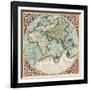 Terra Major II-Gerardus Mercator-Framed Art Print