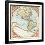 Terra Major Petites A-Gerardus Mercator-Framed Art Print