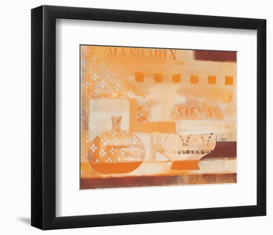 Terra Mandarin Siena-Anna Flores-Framed Art Print