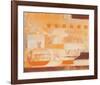 Terra Mandarin Siena-Anna Flores-Framed Art Print