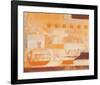 Terra Mandarin Siena-Anna Flores-Framed Art Print