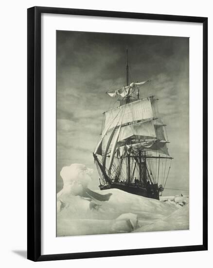 Terra Nova Icebound, British Antarctic Expedition, Circa 1910-Eugene Atget-Framed Giclee Print