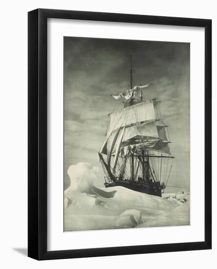 Terra Nova Icebound, British Antarctic Expedition, Circa 1910-Eugene Atget-Framed Giclee Print