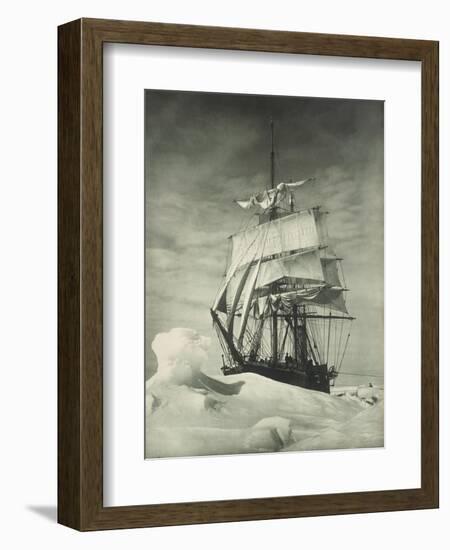 Terra Nova Icebound, British Antarctic Expedition, Circa 1910-Eugene Atget-Framed Giclee Print