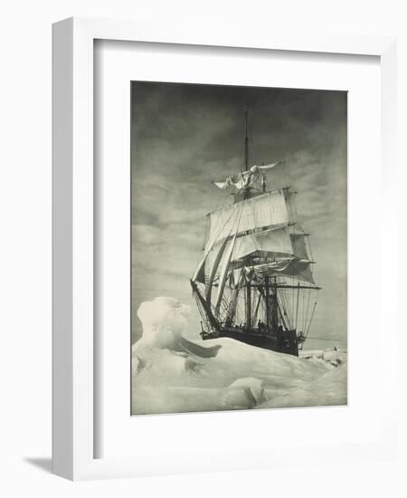 Terra Nova Icebound, British Antarctic Expedition, Circa 1910-Eugene Atget-Framed Giclee Print