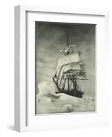 Terra Nova Icebound, British Antarctic Expedition, Circa 1910-Eugene Atget-Framed Giclee Print