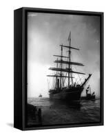 Terra Nova Ship Which was Used by Captain Scott 1910 for His Antarctic Expedition-null-Framed Stretched Canvas