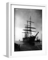 Terra Nova Ship Which was Used by Captain Scott 1910 for His Antarctic Expedition-null-Framed Photographic Print